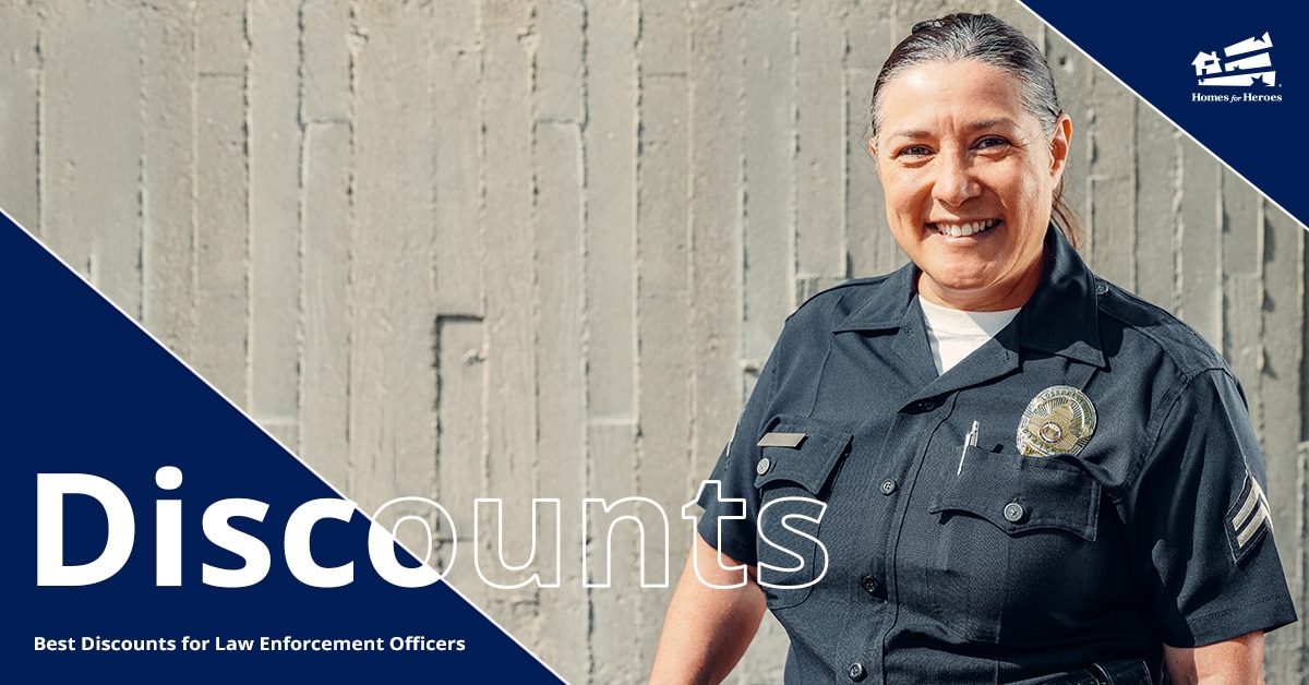 Female law enforcement professional smiling in uniform