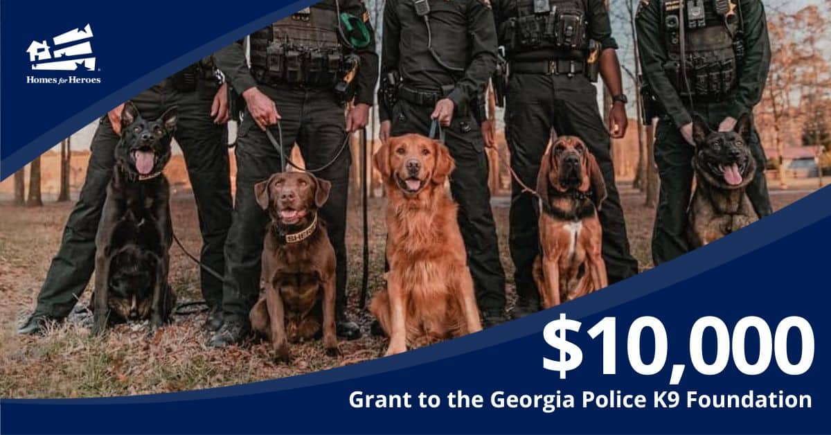 police k9 equipment grants