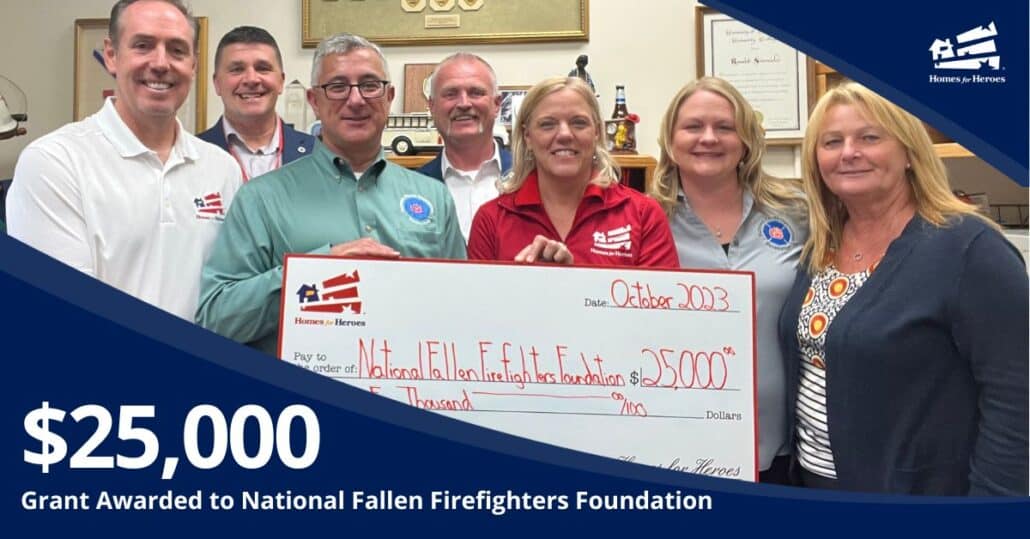 National Fallen Firefighters Foundation Receives $25,000 Grant