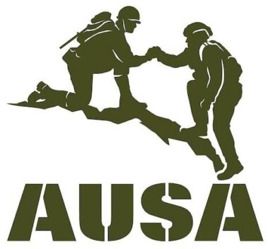 AUSA Vertical Mark Green Logo