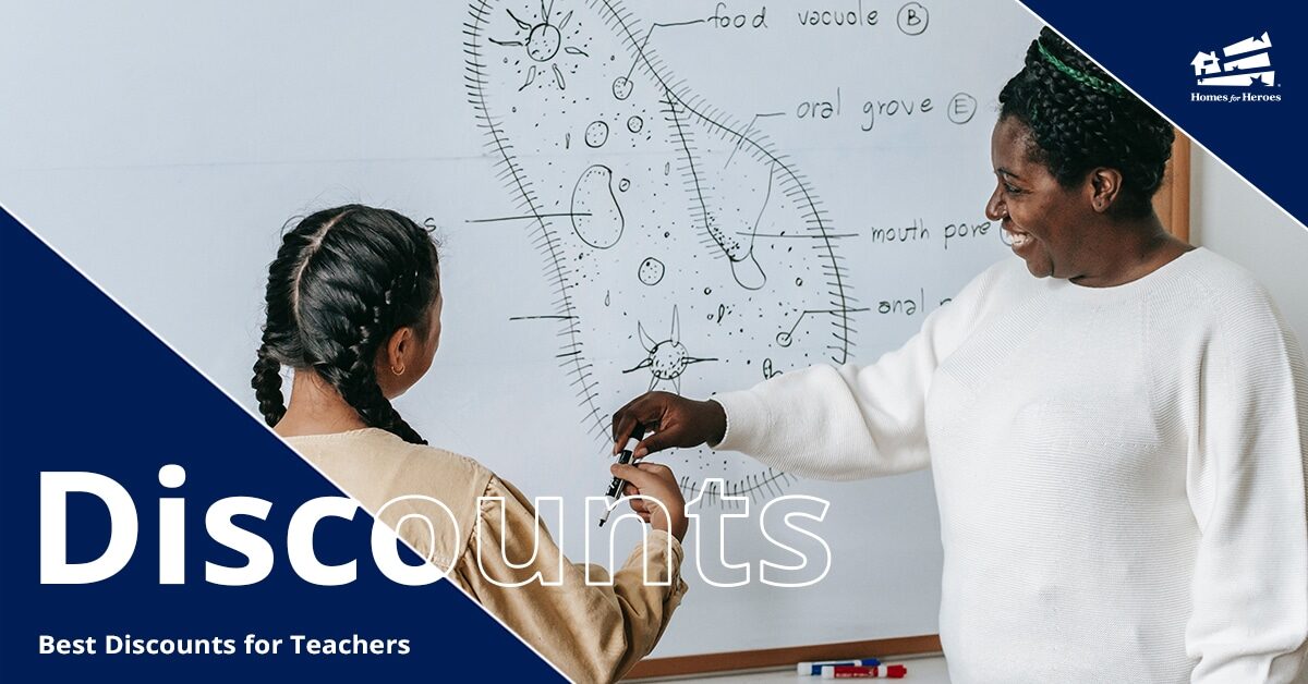 Teacher and a student are at a whiteboard handing the marker to each other with a drawing of a cell on the board behind them.