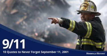 FDNY Deputy Chief directing pointing ground zero twin towers collapse powerful 9-11 quotes Homes for Heroes