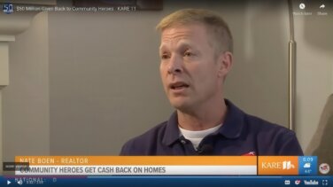 KARE11 TV Interview with Nate Boen Homes for Heroes Gives Back 50 Million to Community Heroes