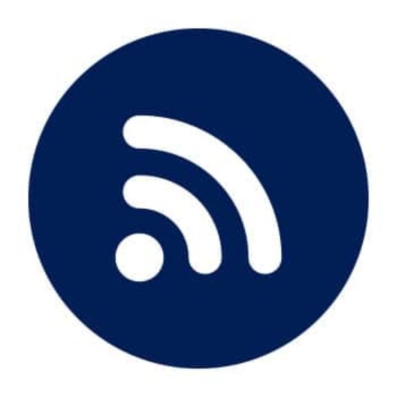 icon wifi communication marketing white navy background