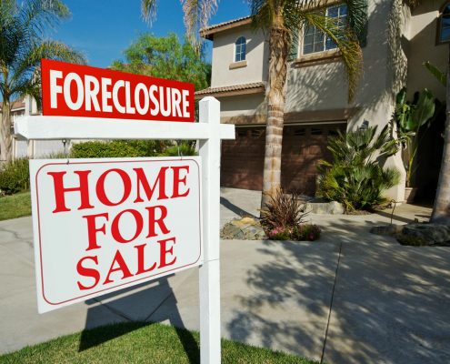 foreclosure with good faith deposit