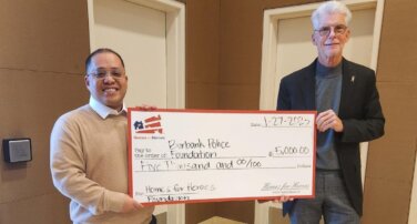 Burbank Police Foundation Receives $5,000 Grant from Homes for Heroes Foundation